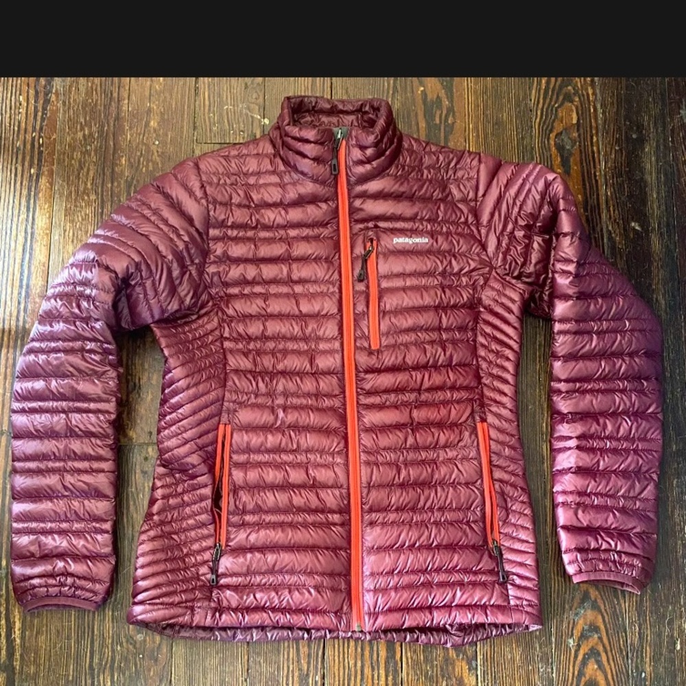Patagonia down jacket Maroon small